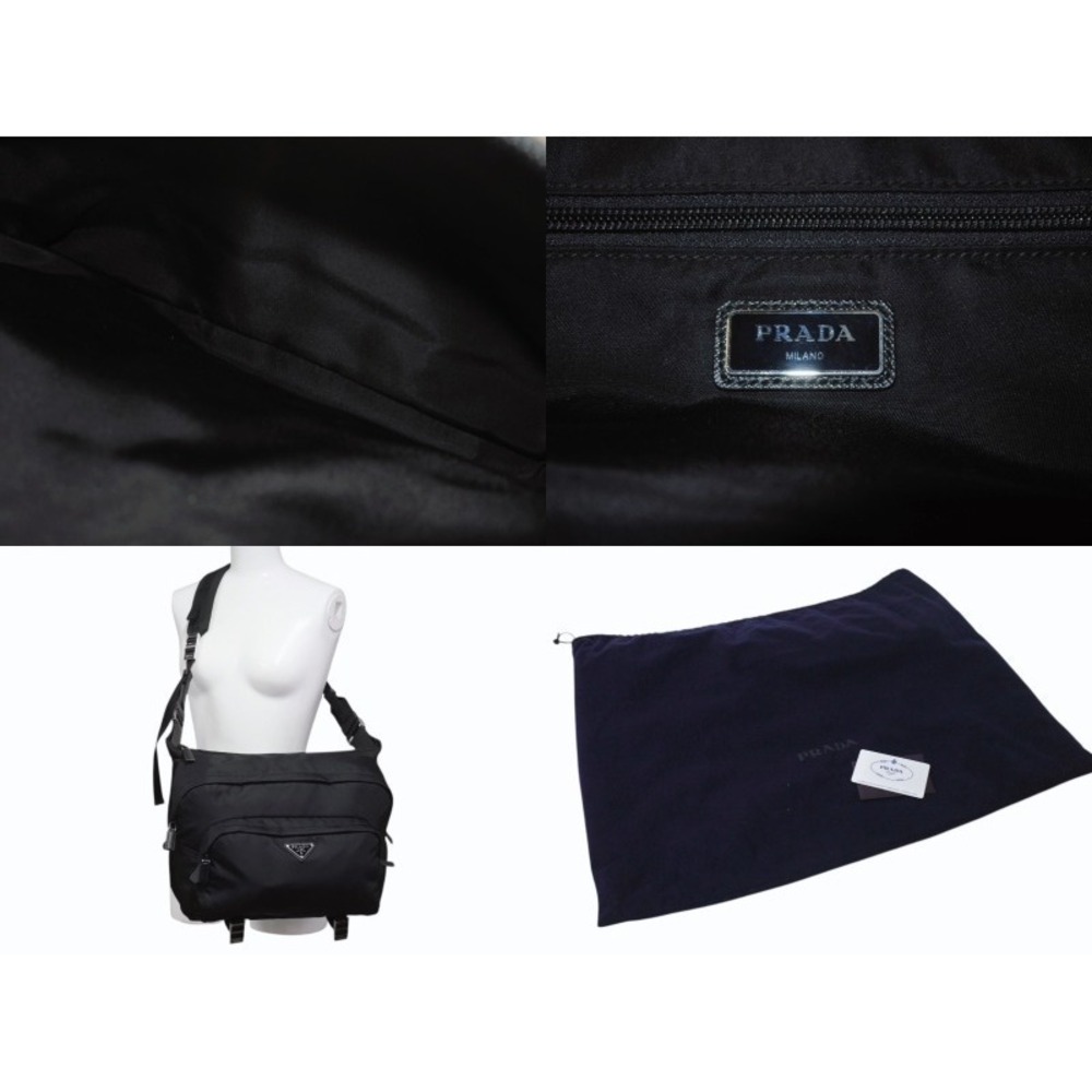 Prada Bag Tessuto Waist Black Montagna - Picture 9 of 9